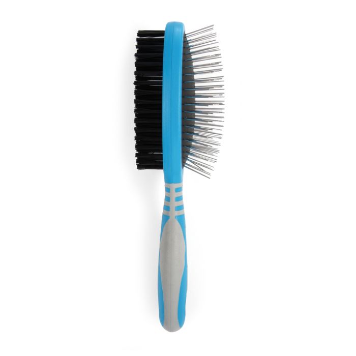 Ancol Double Sided BrushThe pin side of the Ancol Pin Brush can be used to tease out any tangles in longer, thicker coats. The patented design makes it a superior quality to many other brusPet Combs & BrushesAncolMcCaskieAncol Double Sided Brush