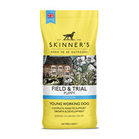 Skinner's Field & Trial PuppyBy feeding Field &amp; Trial Puppy food from weaning up to approximately 6 months of age, you will ensure that your puppy receives all the proteins, carbohydrates, vDog FoodSkinnersMcCaskieField & Trial Puppy