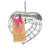 Heart Fat Ball FeederHeart Fat Ball FeederA stylish heart shaped fat ball feeder perfect for those who love nature and feeding garden birds.Bird FeedersHoneyfieldsMcCaskieHeart Fat Ball Feeder