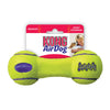 Kong Airdog Squeaker DumbbellKONG AirDog® Squeaker Dumbbell combines two classic dog toys -the tennis ball and the squeaker - to create the perfect fetch toy. The non-abrasive, high-quality mateKongMcCaskieKong Airdog Squeaker Dumbbell