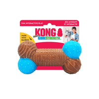 Kong CoreStrength Bamboo BoneKONG CoreStrength Bamboo’s durable, bamboo-infused material entices chewing while providing long-lasting fun. Raised nubs and textures reward appropriate behavior whKongMcCaskieKong CoreStrength Bamboo Bone